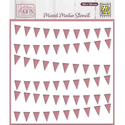 Nellie's Choice Stencil - Spring Banners